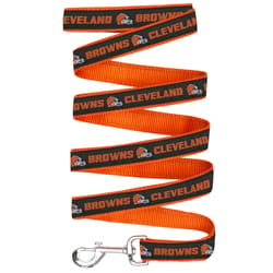 Pets First Team Colors Cleveland Browns Nylon Dog Leash Large