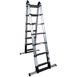 Xtend+Climb 19 ft. H Aluminum Extension Ladder Type IA 300 lb. capacity