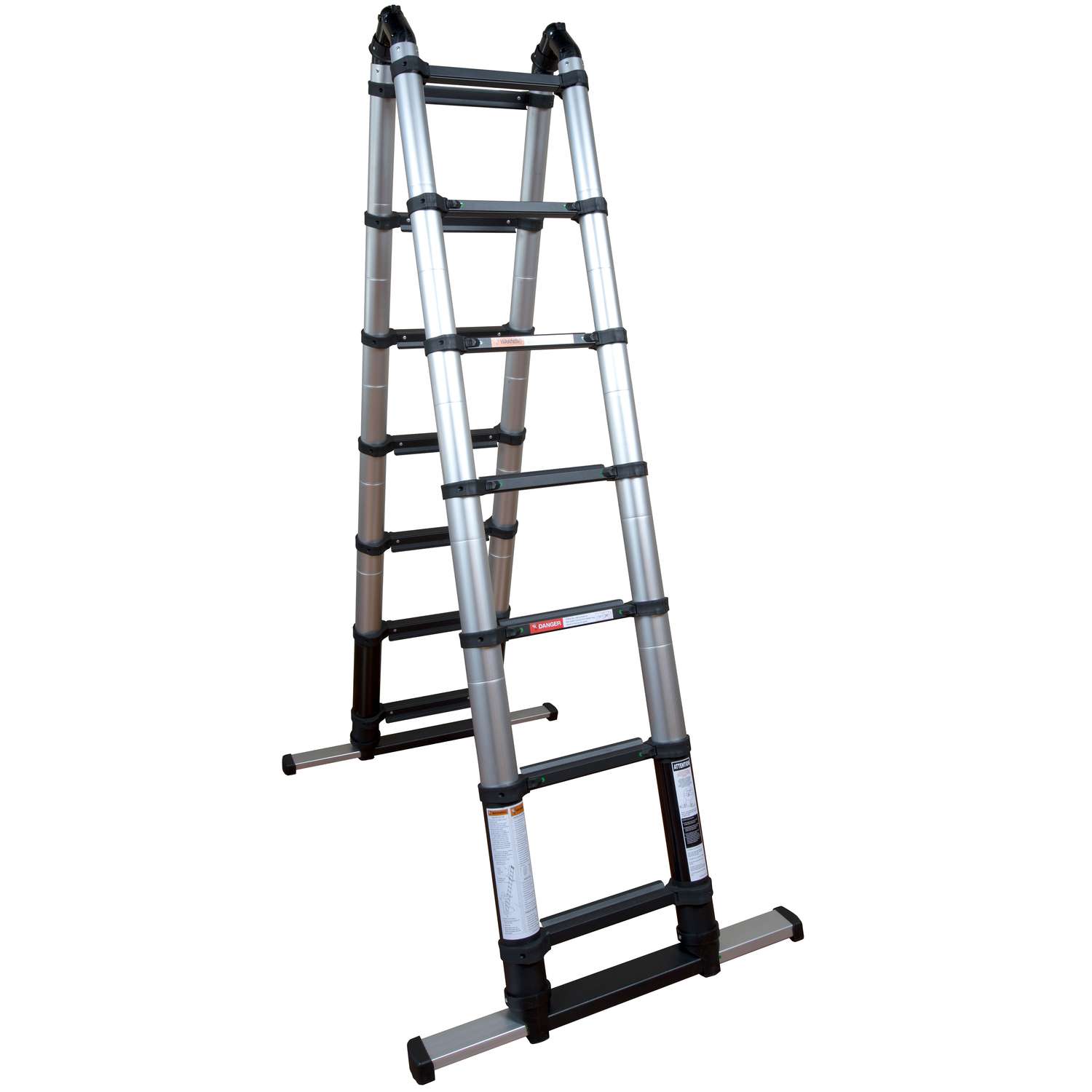 Xtend+Climb 19 ft. H Aluminum Extension Ladder Type IA 300 lb. capacity