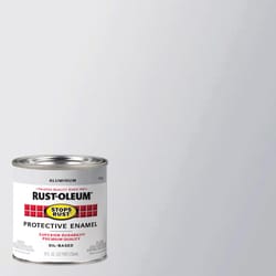 Rust-Oleum Stops Rust Gloss Aluminum Protective Enamel 0.5 pt