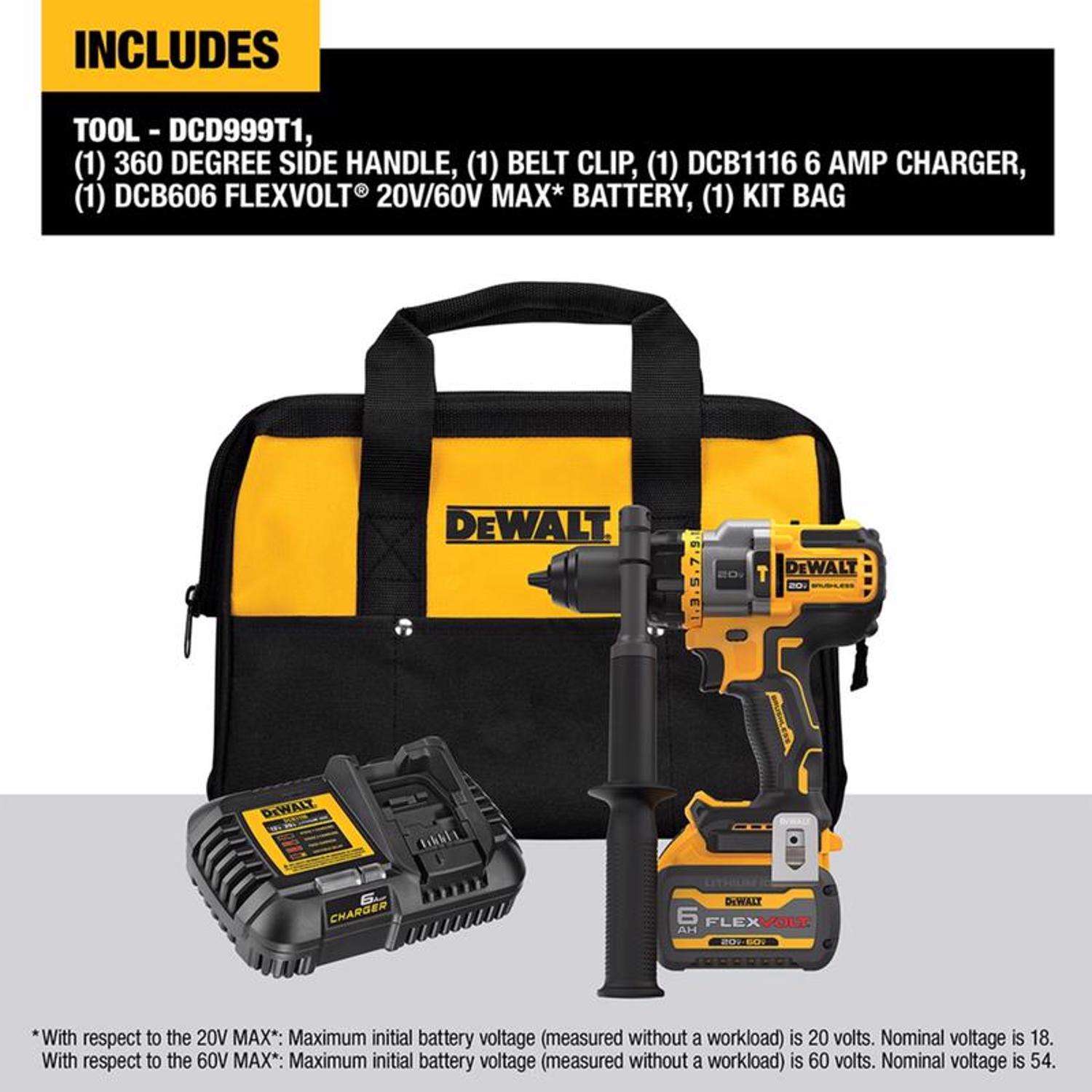 DeWalt 20V MAX 1/2 in. Brushed Cordless Compact Drill Kit (Battery &  Charger) - Ace Hardware