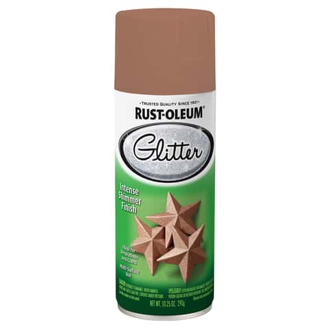 Rust-Oleum Specialty Glitter Gold Spray Paint 10.25 oz - Ace Hardware