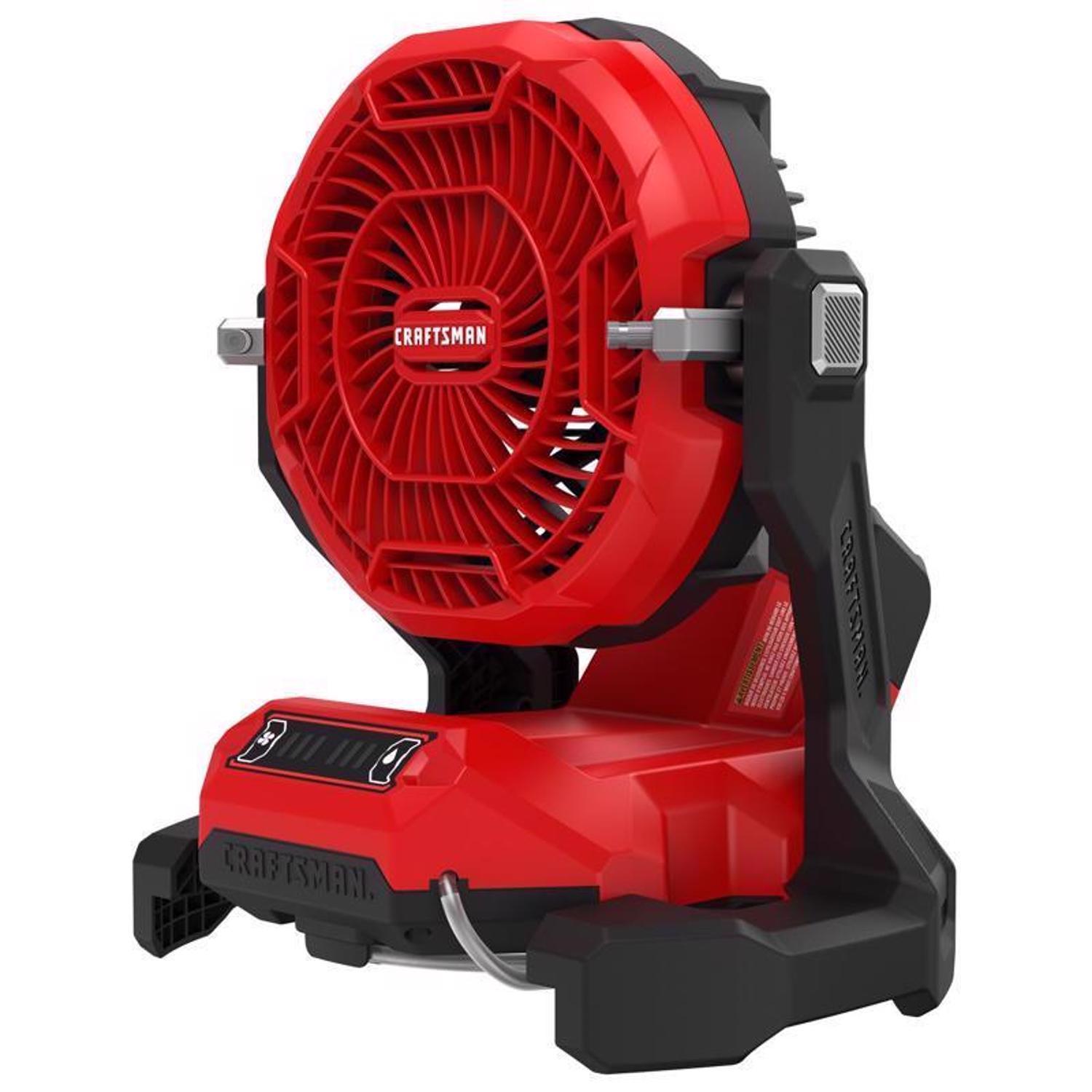 Craftsman V20 15 in. H X 8 in. D 3 speed Misting Fan Mfr
