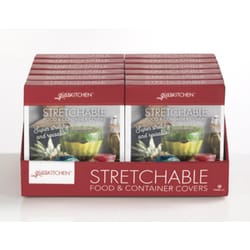 Gia's Kitchen Assorted Stretchable Food Covers 4 pk