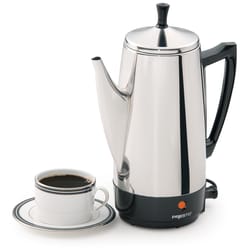 Presto 12 cups Silver Percolator