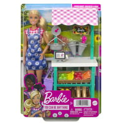 Mattel Barbie Farmers Market Playset Multicolored 17 pc