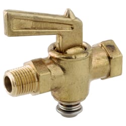 Anderson Metals 1/8 in. MIP in. X 1/8 in. D FIP Brass Pipe Valve