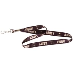 HILLMAN US Army Polyester Multicolored Decorative Key Chain Lanyard