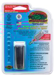 Gator Grip 3/8 in. X 3/8 in. drive Metric and SAE 6 Point Socket 1 pc