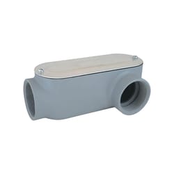 Sigma Engineered Solutions ProConnex 1/2 in. D Die-Cast Aluminum Conduit Body For Rigid 1 pk