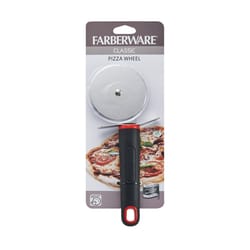 Farberware Black/Silver Plastic/Stainless Steel Pizza Wheel