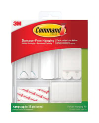 3M White Assorted Picture Hanging Kit 5 lb 38 pk