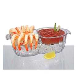 Prodyne On Ice 16 oz Clear Acrylic Dip Bowls 1 pk