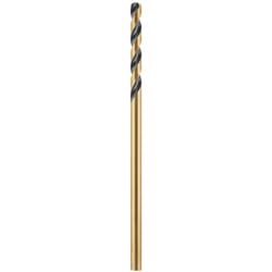 DeWalt Black & Gold 3/8 in. X 12 in. L High Speed Steel Split Point Aircraft Drill Bit Straight Shan