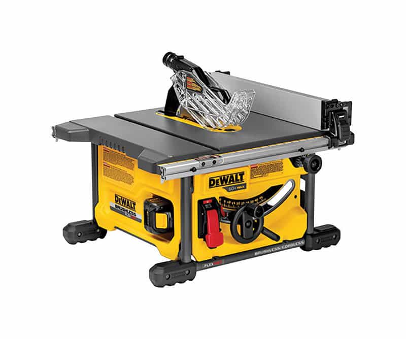 DeWalt Flexvolt 8-1/4 in. Cordless Table Saw 13 amps 60 volt 5800 rpm