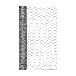 Garden Craft 48 in. H X 50 ft. L Galvanized Steel Fencing 2 in.