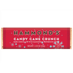 Hammond's Candies Crunch Dark Candy Cane 2.25 oz