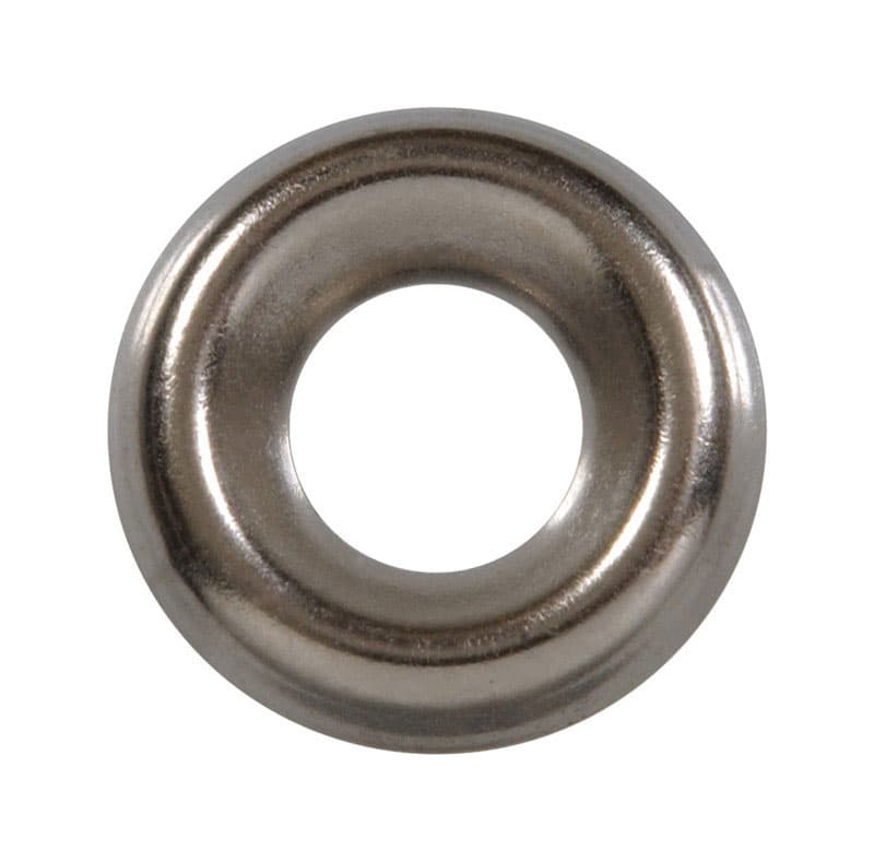 Hillman Nickel-Plated Steel .215 in. Countersunk Finish Washer 100 pk Hillman Nickel-Plated Steel .215 in. Countersunk Finish Washer 100 pk