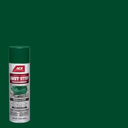 Ace Rust Stop Satin Hunter Green Protective Enamel Spray Paint 15 oz