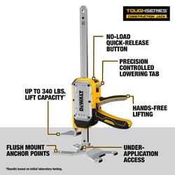 DeWalt Toughseries Construction Jack Clamp 1 pk