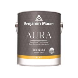 Benjamin Moore Aura Exterior Flat Base 2 Paint Exterior 1 gal
