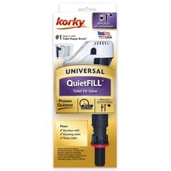 Korky QuietFill Toilet Fill Valve Red For Universal