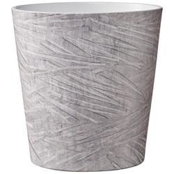 SK 5.1 in. D Clay Dallas Ceramic Pot Gray