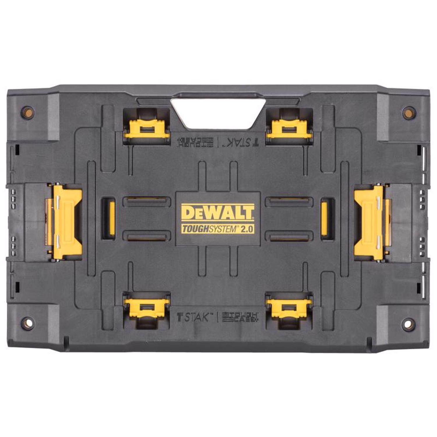 Photos - Tool Box DeWALT ToughSystem 2.0 21 in. Adapter Plate Black/Yellow DWST08017 