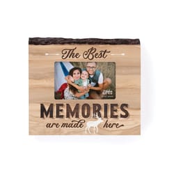 P Graham Dunn 10 in. H X 0.75 in. L Natural Brown Wood Photo Frame