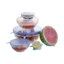 HIC Kitchen Assorted Silicone Food Storage Lid Set