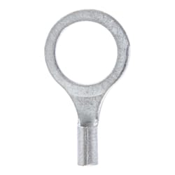 Jandorf 22-18 Ga. Uninsulated Wire Terminal Ring Silver 5 pk