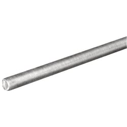 SteelWorks 36 in. L Zinc-Plated Steel Threaded Rod