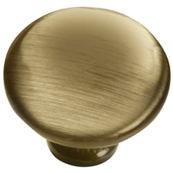 Laurey Round Cabinet Knob 1-1/4 in. D Antique Brass 1 each