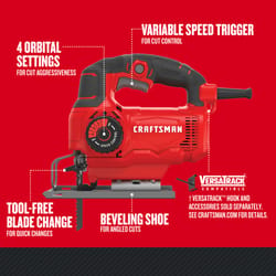 Craftsman 5 amps Corded Jig Saw Tool Only