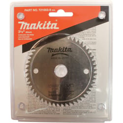 Makita 3-3/8 in. D X 15 mm mm N/A Steel Circular Saw Blade 50 teeth 1 pk