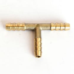ATC Brass 1/4 in. D X 1/4 in. D Tee Connector 1 pk
