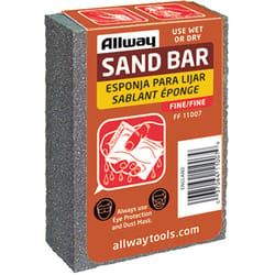 Allway 4 in. L X 3.5 in. W X 1 in. Fine Block Sandbar