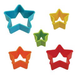 R&M International Corp Assorted Plastic Cookie Cutter Set