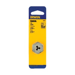 Irwin Hanson High Carbon Steel SAE Hexagon Die 10-32 1 pc