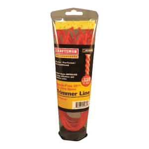 Craftsman  Hassle-Free III Xtra Quiet  0.11 in. Dia. x 10 in. L Trimmer Line 