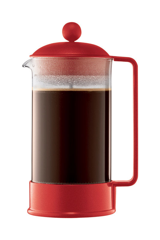 Photos - Other Accessories BODUM Brazil 34 oz Red French Press 1548-294US 
