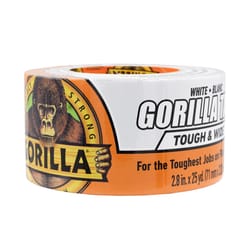 Gorilla Tough & Wide 2.88 in. W X 25 yd L White Repair Tape