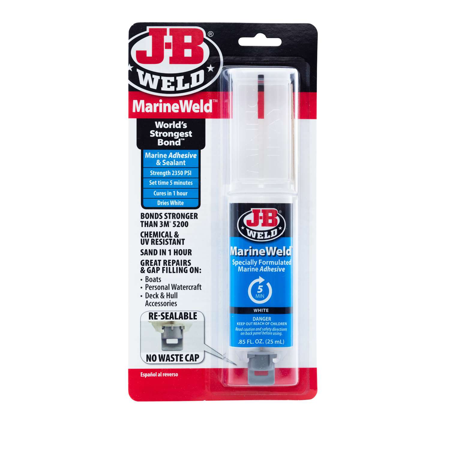 JB Weld MarineWeld High Strength Marine Adhesive and Sealant Liquid 0.