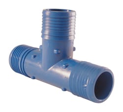Apollo Blue Twister 1-1/4 in. Insert in to X 1-1/4 in. D Insert Acetal Tee