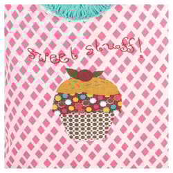 Mu Kitchen Sweet Stuff 1 pocket Multi-Colored Cotton Polka Dot Apron and Mitt Set