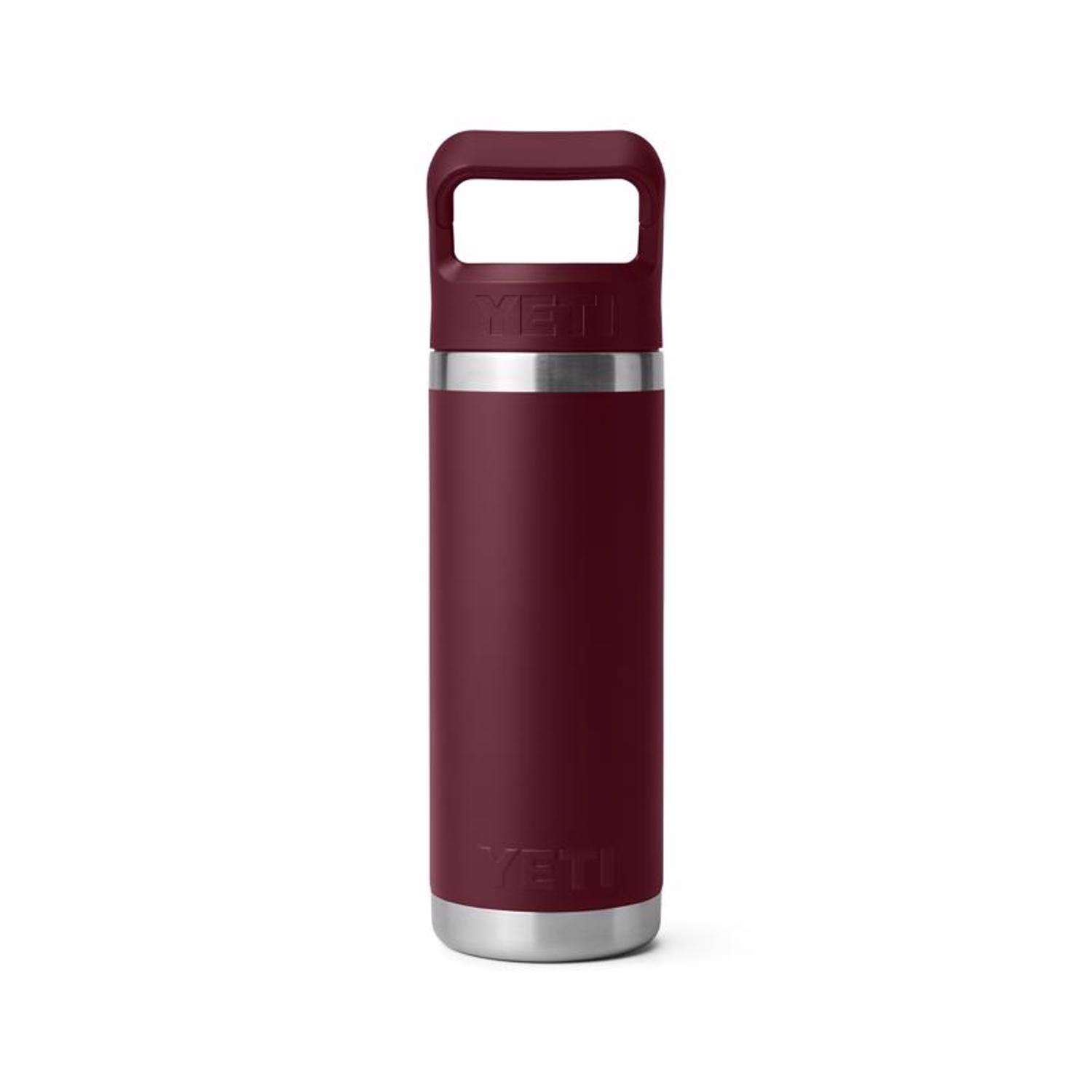 YETI Rambler 18 oz Wild Vine Red BPA Free Bottle with Straw