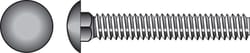 Hillman 5/16 in. X 2 in. L Hot Dipped Galvanized Steel Carriage Bolt 100 pk
