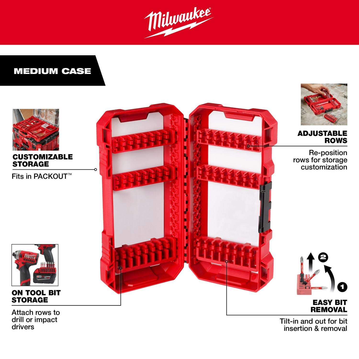 Milwaukee 55 piece impact best sale driver set