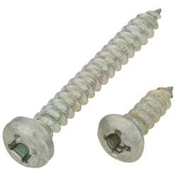 National Hardware Silver Steel Ornamental Shelf Bracket Screws