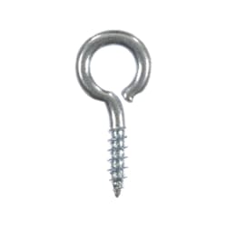 Hillman 0.55-in Black Steel Screw Eye Hook (16-Pack) in the Hooks  department at